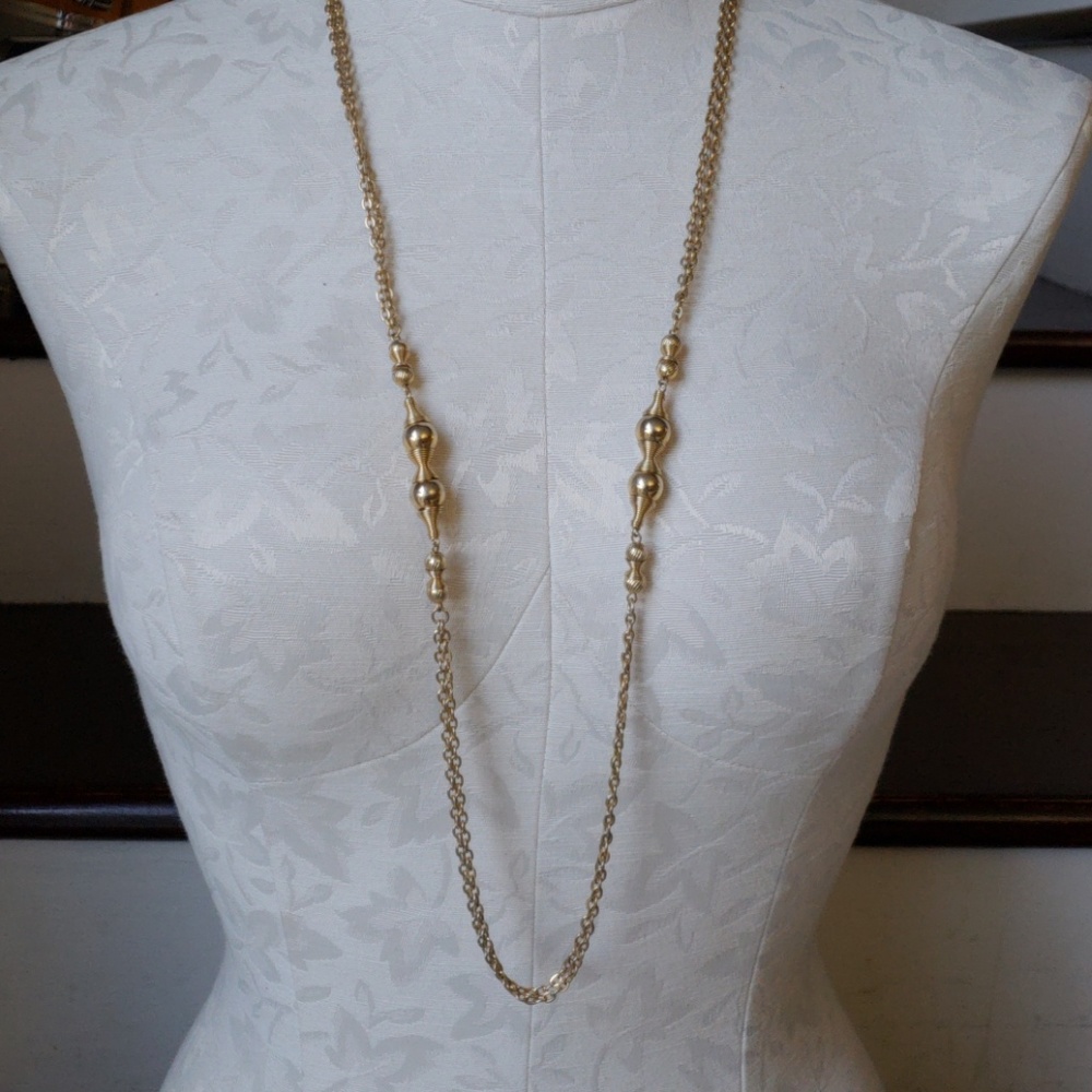 Long vintage necklace